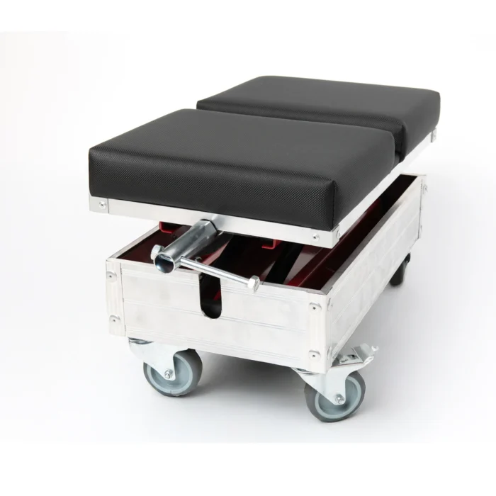 Height-Adjustable Workshop Stool